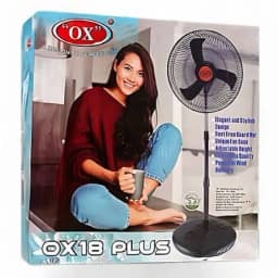 Ox plastic standing fan